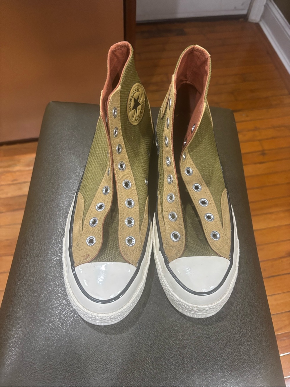 Converse Chuck 70 Hi Cordura Cosmic Turtle Dunescape Green Men's Size 7 A05577C